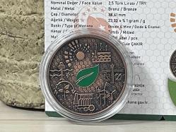 2025 - Yenilenebilir Enerji Kaynakları Bronz Hatıra Parası - Darphane sertifikalı - Çil kondisyon