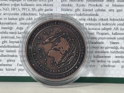 2025 - Yenilenebilir Enerji Kaynakları Bronz Hatıra Parası - Darphane sertifikalı - Çil kondisyon