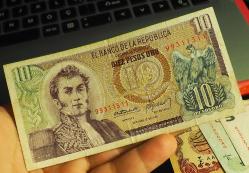 KOLOMBİYA 10 PESO (1970) ÇT