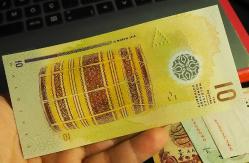 MALDİVLER 10 RUFİYA ÇİL POLİMER