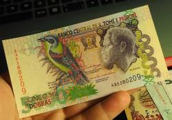 S.TOME PRİNCİPE 5.000 DOBRAS ÇİL