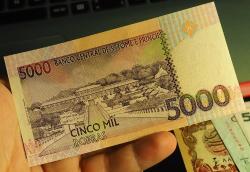 S.TOME PRİNCİPE 5.000 DOBRAS ÇİL