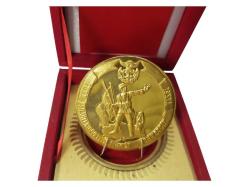 TÜRK SİLAHLI KUVVETLERİ MEHMETÇİK VAKFI ALTIN KAPLAMA BÜYÜK BOY MADALYA