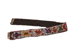 OSMANLI DÖNEMİ AY YILDIZLI BONCUK İŞLEME KEMER