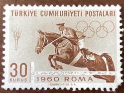 1960 TÜRKİYE Roma Olimpiyatları Binicilik Yarışması