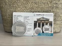 2017 - Türkiye'deki İlk Müzenin Kuruluşunun 125. Yılı Gümüş Hatıra Parası - Darphane sertifikalı - Çil