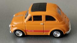 FIAT  500 ÇEK BIRAK   SIFIR  HİÇ KULLANILMAMIŞ 1/48 ÖLÇEK  KOLEKSİYON ÜRÜNÜ