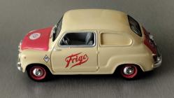 SOLİDO Seat 600 D Commercial Frigo 1965 MODEL  SIFIR  HİÇ KULLANILMAMIŞ .ORJİNAL AMBALAJINDA.1/48 ÖLÇEK  KOLEKSİYON ÜRÜNÜ