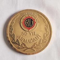 KABATAŞ ERKEK LİSESİ 50'NCİ YIL ARMAĞANI HATIRA MADALYON