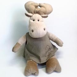 Peluş Geyik Oyuncak Vintage