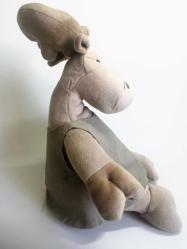 Peluş Geyik Oyuncak Vintage