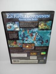 Pc Oyun Warcraft Frozen Throne Expansion set, Genişleme Seti. Orijinal, Kitapçık mevcut.  Cd de kullanıma bağlı çizikler var. koleksiyonluk