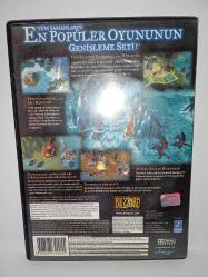 Pc Oyun Warcraft Frozen Throne Expansion set, Genişleme Seti. Orijinal, Kitapçık mevcut.  Cd de kullanıma bağlı çizikler var. koleksiyonluk