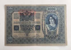 Avusturya Macaristan 1000 Kronen 1902 / 1919