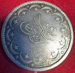 OSMANLI ABDÜLMECİD 1839-1861  ( AH 1255-1277)  20 KURUŞ  GÜMÜŞ 1255/11