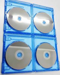 Harry Potter ve Ölüm Yadigarları Blu-ray 4 Disk Film Set ( Deathly Hallows Part 1 & Part 2 )