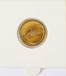 Türkiye Cumhuriyeti 1996 Yılı 2000  Lira Az Bulunur   (Nadir )  (TCMK0008)
