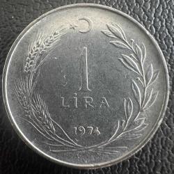 Türkiye 1 Lira 1974