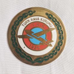 TÜRK HAVA KURUMU - Pirinç Hatıra Madalyon