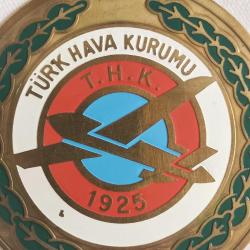 TÜRK HAVA KURUMU - Pirinç Hatıra Madalyon