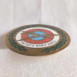 TÜRK HAVA KURUMU - Pirinç Hatıra Madalyon