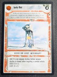 Star Wars Oyun Kartı 1996