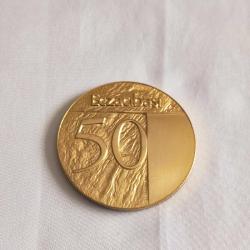 ECZACIBAŞI 50'NCİ YIL - ALTIN KAPLAMA HATIRA MADALYON