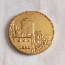ECZACIBAŞI 50'NCİ YIL - ALTIN KAPLAMA HATIRA MADALYON