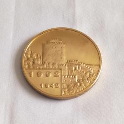 ECZACIBAŞI 50'NCİ YIL - ALTIN KAPLAMA HATIRA MADALYON