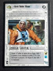 Star Wars Oyun Kartı 1996