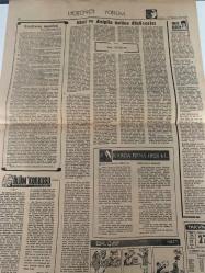 DÜNYA GAZETESİ - DOĞUM GÜNÜ HEDİYESİ (TURKISH NEWSPAPPER) - 27 TEMMUZ 1970 - SADECE TEK YAPRAKTIR -Bülent Ecevit-Süleyman Demirel-Zeki Velidi Togan-Emin Aytekin-Turan Tuluğ-Faruk Erem-Suat ERGİNER-Nusret SÖNMEZOĞLU-1600 evlik işçi sitesinin temeli atıldı-Baştaş Çimento Fabrikası hizmete açıldı-Meşru vasıtalar dışında vasıta aranmamalıdır-Almanya dan dönen dört kişilik aile kazada öldü-İstihsal bölgelerinde meyve ve sebze çok bol ancak müşteri bulamıyor-Sınırdaki mayınlar kaldırılacak-Güney Doğuda su için özel projeler uygulanıyor-Silivri Grubu içme suyu tesisleri işletmeye açıldı-79 bölgeye ikaz levhaları konuldu-Tedbir almayan plajlar kapatılacak-Haliçte sandal devrildi 2 çocuk boğuldu-Bizim Radyo nun Trajedisi-M Emin Aytekin-Kızılların marifeti-Okul ve disiplin üstüne düşünceler-Ölüm korkusu-Karga bana dedi ki-Pratik bilgiler-Takvim
