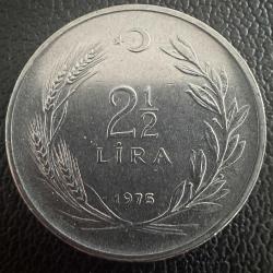 Türkiye 2 ½ Lira 1975