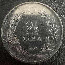 Türkiye 2 ½ Lira 1979