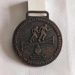29. KITALARARASI AVRASYA MARATONU İSTANBUL 2007 - Hatıra Madalyası