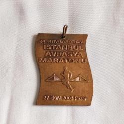 24. KITALARARASI AVRASYA MARATONU İSTANBUL 2002 - Hatıra Madalyası