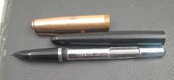 parker 51 orjınal usa altın kaplama dolma kalem