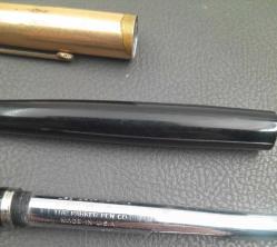 parker 51 orjınal usa altın kaplama dolma kalem