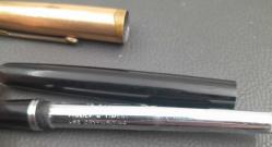 parker 51 orjınal usa altın kaplama dolma kalem