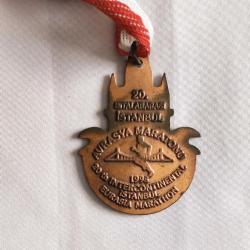 20. KITALARARASI AVRASYA MARATONU İSTANBUL 1998 - Hatıra Madalyası