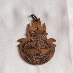 21. KITALARARASI AVRASYA MARATONU İSTANBUL 1999 - Hatıra Madalyası