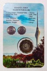 1939 Türkiye Cumhuriyeti Papatya 1 Kuruş..