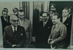 menderes ve celal bayar orjinal fotoğrafı