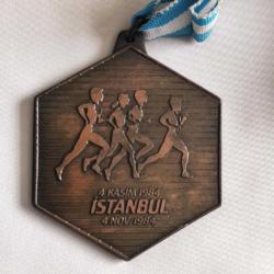 2. KITALARARASI AVRASYA MARATONU İSTANBUL 1984 - Hatıra Madalyası
