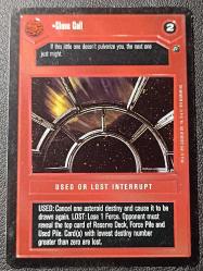 Star Wars Oyun Kartı 1997