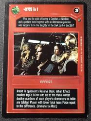 Star Wars Oyun Kartı 1997