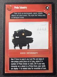 Star Wars Oyun Kartı 1996