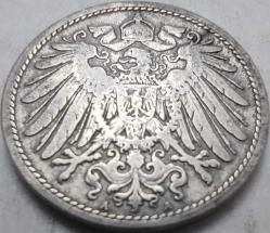 Almanya 1898 A 10 Pfennig Alman İmparatorluğu Bakır-Nikel Madeni Para