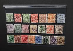 22 çeşit İngiltere Pulu (1911-1936)