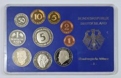 Almanya (J Hamburg Darphanesi) 1990 Tedavül-Hatıra Para Seti, Orijinal Kapalı Plastik muhafazasında