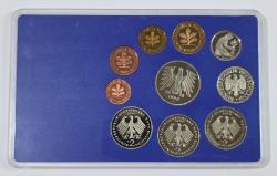 Almanya (J Hamburg Darphanesi) 1990 Tedavül-Hatıra Para Seti, Orijinal Kapalı Plastik muhafazasında